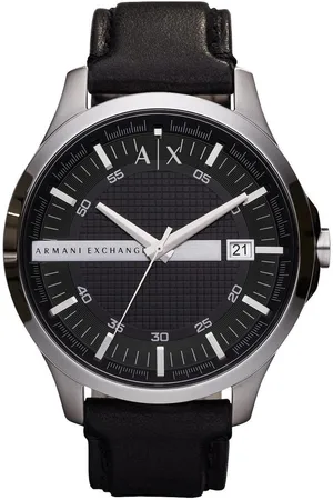 Armani Exchange Hampton Mens Watch AX2101 Leather - One Size