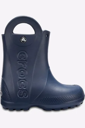 Crocs Childrens Unisex Handle It Rain Boot WATERPROOF Junior - - Size UK 6 Infant