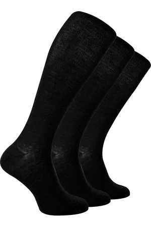 Steven 3 Pairs Multipack Mens Knee High Merino Wool Socks - - Size UK 6-8