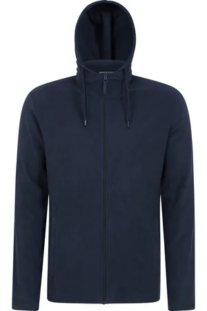 Mountain Warehouse Mens Camber Fleece Full Zip Hoodie - Size 2XS