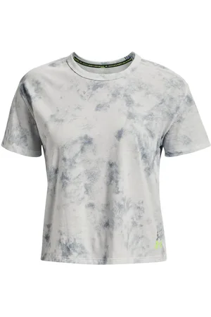Under Armour Womens UA Run Anywhere Graphic T-Shirt in - Size 8 UK