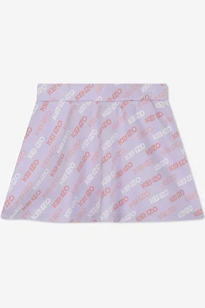 Kenzo Girls Logo Print Skirt in - Size 10Y