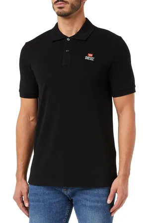 Diesel T-Smith-DIV Mens Polo Shirts Golf Tee - Cotton - Size Large