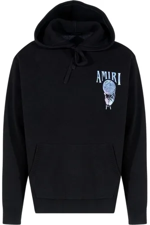 AMIRI Mens Crystal Ball Cashmere Hoodie - Size Medium