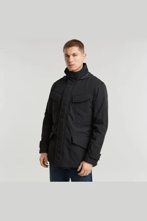 G-Star Mens G-Star RAW Padded Hooded Field Jacket - - Size 2XL