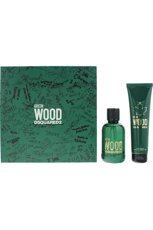 Dsquared2 Mens Wood Eau de Toilette 100ml + Shower Gel 150ml Gift Set - One Size