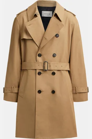 Coach Mens Core Trench - - Size Medium