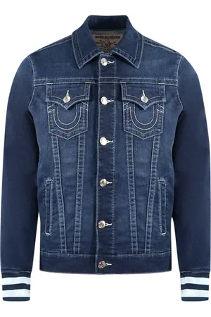 True Religion Mens Denim Jacket - Size Large