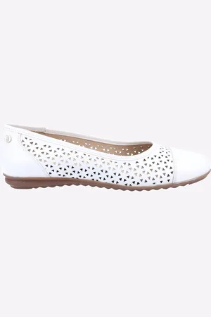 Hush Puppies Leah MEMORY FOAM Pump Womens - Leather - Size UK 5