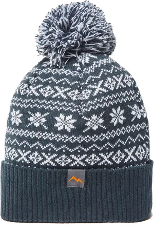 Peter Storm Mens Drew Fairisle Bobble Beanie - - One Size