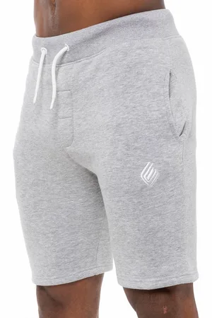 Enzo Mens Fleece Gym Shorts - Cotton - Size Medium