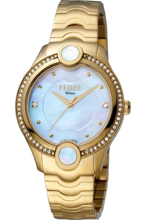 Ferre FM1L082M0021 WoMens Silver Dial Stainless Steel Watch - - One Size