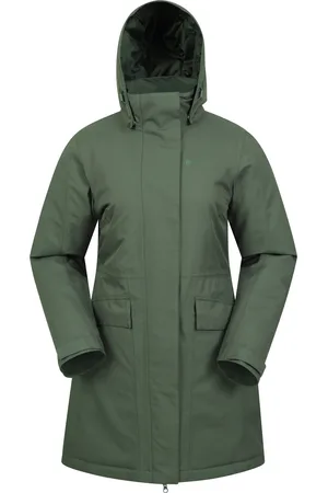 Mountain Warehouse Womens/Ladies Rain On Waterproof Padded Jacket ( Brown) - Size 12 UK