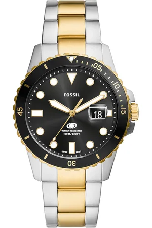 Fossil Blue Mens Watch FS6031 Stainless Steel (archived) - One Size