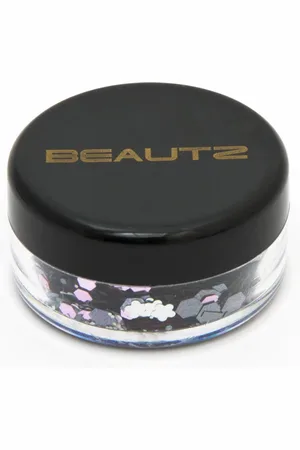 Aquarius Womens Beautz Chunky Glitter 10ml pot with 5 gram - One Size