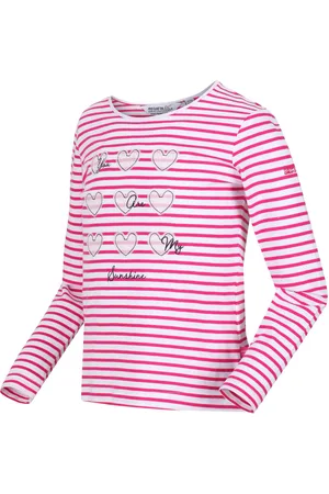 Regatta Kids Unisex Juniors Clarabee T-Shirt in Cotton - Size 5-6Y