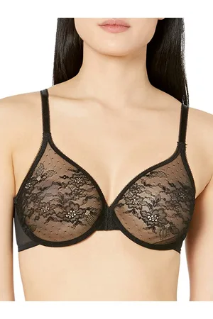 Gossard Womens Glossies Lace Sheer Bra - Elastane - Size 32C