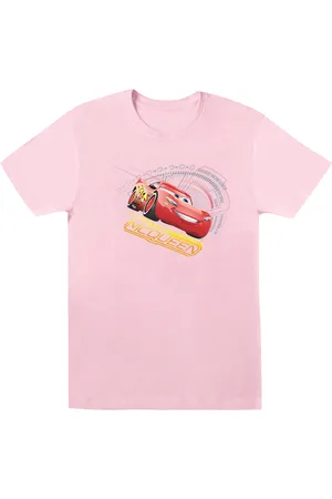 Disney Womens/Ladies Cars Lightning McQueen Cotton Boyfriend T-Shirt (Baby ) - Size Small