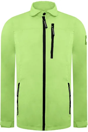 Weekend Offender Khadija Mens Lime Jacket - - Size X-Small