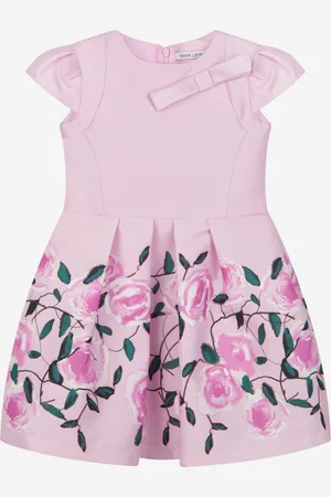Mama Luma Girls Flowers Dress in - Size 9-10Y