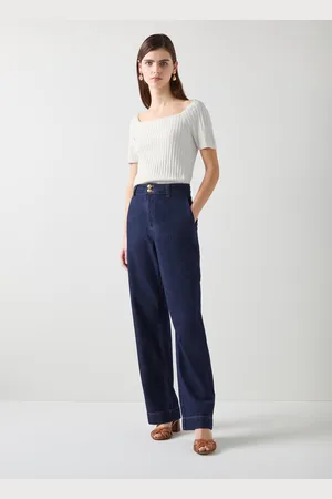 LK Bennett Womens Maria Knitted Tops, - Size XL/2XL