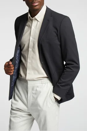 Limehaus Mens Knit Blazer in - Size 48 Regular