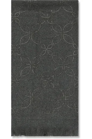 James Lakeland Womens Mandala Charcoal Scarf - - One Size