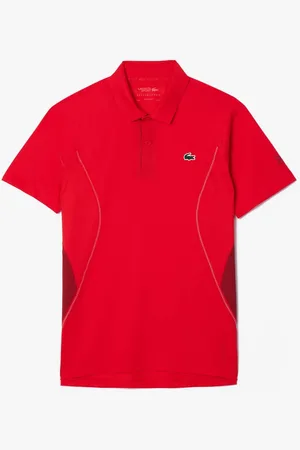Lacoste Mens Sport Tennis x Novak Djokovic Regular-Fit Polo Shirt in - Size X-Large