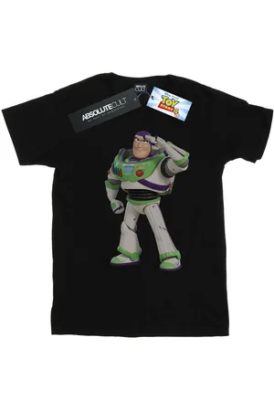 Disney Mens Toy Story Buzz Lightyear Standing T-Shirt - Size Small