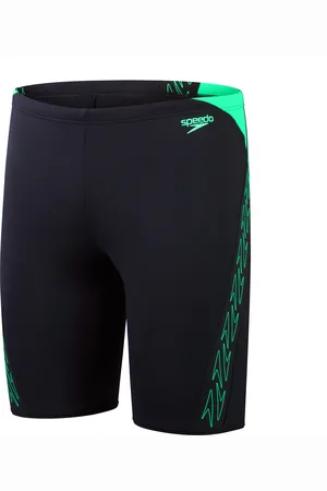 Speedo Mens Hyper Boom Splice Jammer Shorts in green - Size 30 inch