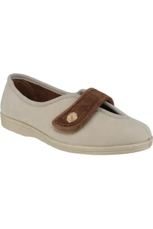 Mirak Womens Andrea Touch Fastening Slipper - - Size UK 9