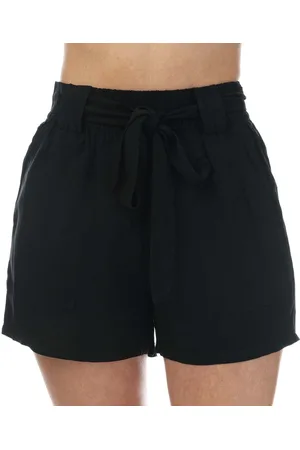 ONLY Womens Nova Life Talia Tie Front Shorts in viscose - Size 8 UK