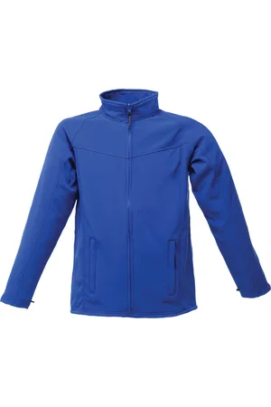 Regatta Mens Uproar Lightweight Wind Resistant Softshell Jacket (Royal Blue/Seal Grey) - - Size Medium