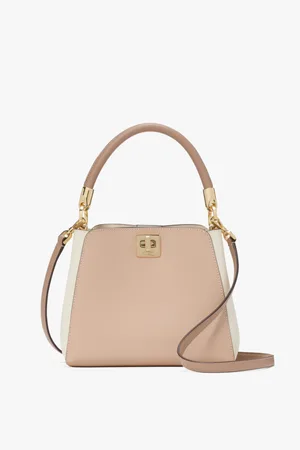 Kate Spade Womens Phoebe Colorblock Refined Grain Leather Small Top Handle Satchel - - One Size