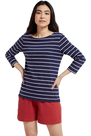 Mountain Warehouse Womens/Ladies St Ives Crew Neck Top Cotton - Size 14 UK