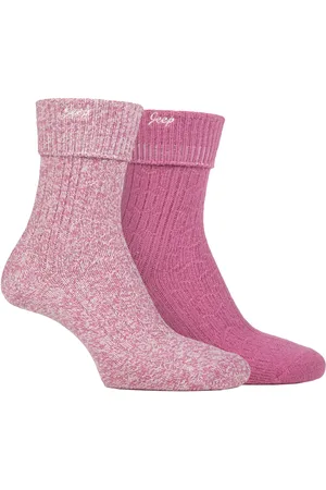 Jeep Womens Ladies Turn Cuff Socks
