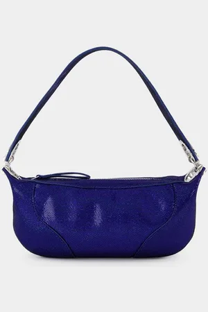 By Far Womens Mini Amira Hobo Bag - - - Leather - One Size