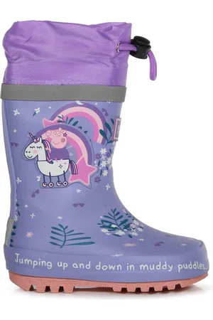 Regatta Boys & Girls Peppa Splash Wellington Boots - - Size UK 10 Kids