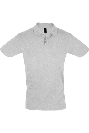 Sols Mens Perfect Pique Short Sleeve Polo Shirt ( Marl) Cotton - Size Small
