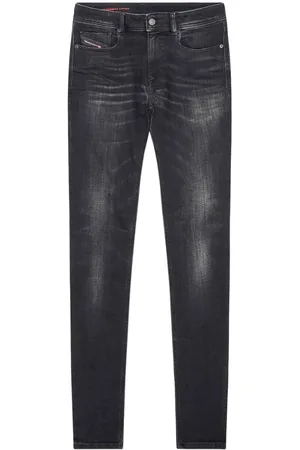 Diesel Mens Sleenker Destroyed Reinforced Denim Skinny Jeans - Size 36W/32L