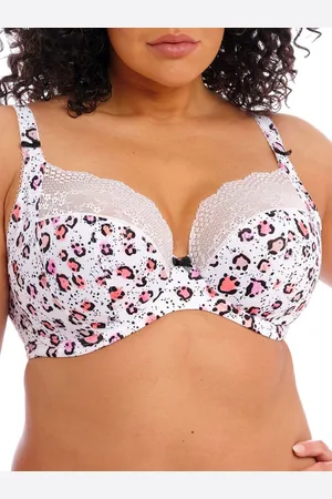 Elomi Womens Lucie Plunge Bra Rumble - Polyamide - Size 40E