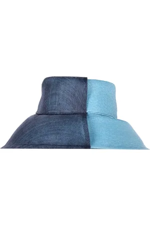 Dior Pre-owned Womens Two-Toned Wide Brim Hat in Straw - One Size