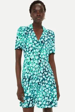 Whistles Womens Floral Petal Rowan Mini Dress - - Size 8 UK