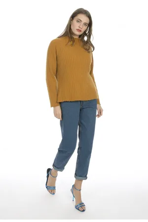 Jayley Womens Cashmere Blended Jumper - - One Size
