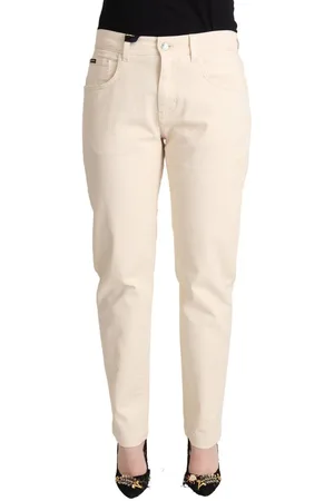 Dolce & Gabbana WoMens Cotton Skinny Denim Jeans Pants material_cotton - Size IT 42 (Womens)