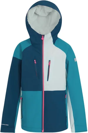 Regatta Kids Unisex Childrens/Kids Highton V Full Zip Hoodie (Moroccan Blue/Tahoe Blue) - - Size 3-4Y