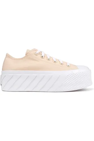 Converse Womens All Star Lift X2 Low Trainers - Canvas - Size UK 7