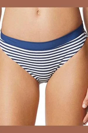 Moontide Womens Linea Touch Tie Side Bikini Briefs - Polyamide - Size X-Small