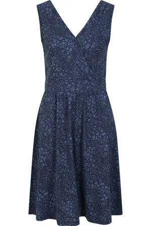 Mountain Warehouse Womens/Ladies Newquay Giraffe Print Sleeveless Dress Cotton - Size 18 UK