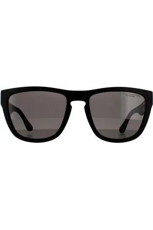 Tommy Hilfiger Square Mens Matte Grey Polarized Sunglasses - One Size